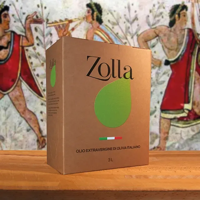 Bag in box 3 litri di blend extravergine di oliva zolla