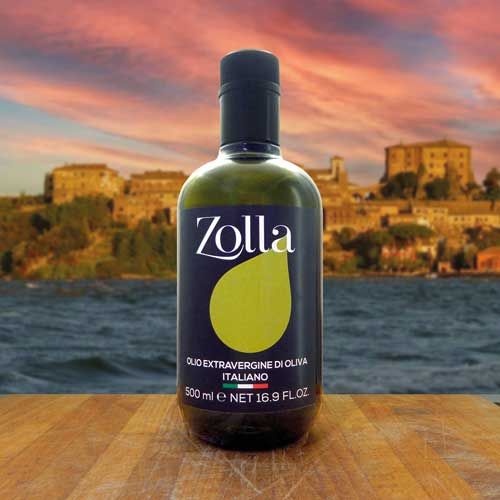 Bottiglia da 500 ml blend extravergine di oliva zolla