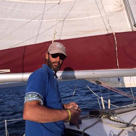 Marco "Malla" Mallamaci, skipper di Zolla